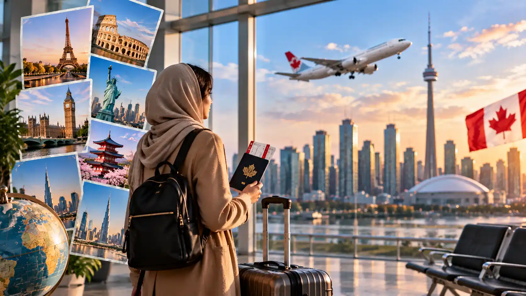 تأثیر سایر ویزاها بر اخذ ویزا کانادا